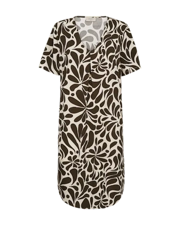 Freequent Jurk Floi Bruin 1