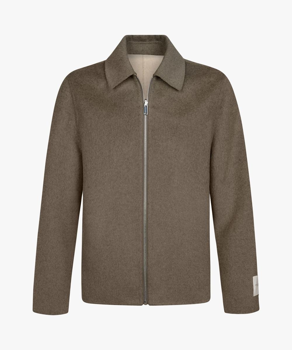 Profuomo Overshirt PPXF30012 Bruin 3