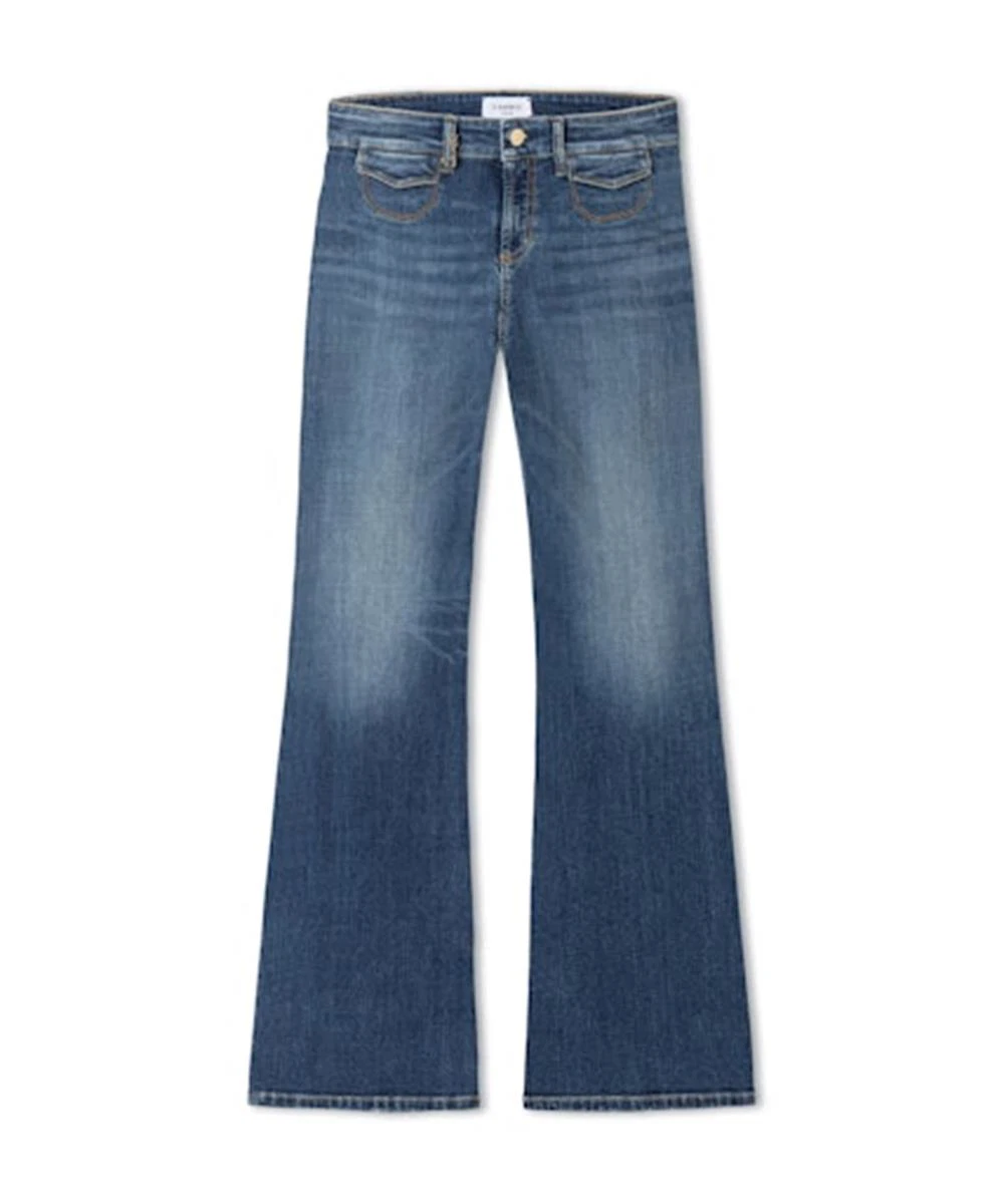 Cambio Jeans Fabienne Pocket Blauw 2