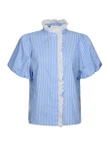 Neo Noir Blouse Ulia Blauw 2