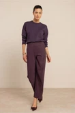 Studio Anneloes Pantalon Marlis bonded bar Paars 3