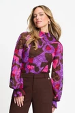 POM Amsterdam Blouse SP9782 Bruin 1