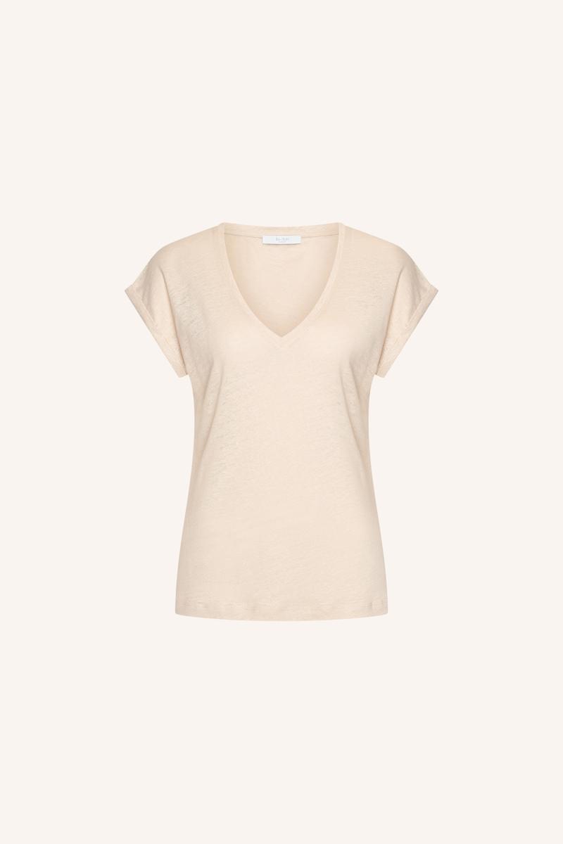 By-Bar T-Shirt Momi Linnen Top Off-White 2