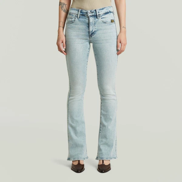 G-Star Jeans 3301 Flare Blauw 1