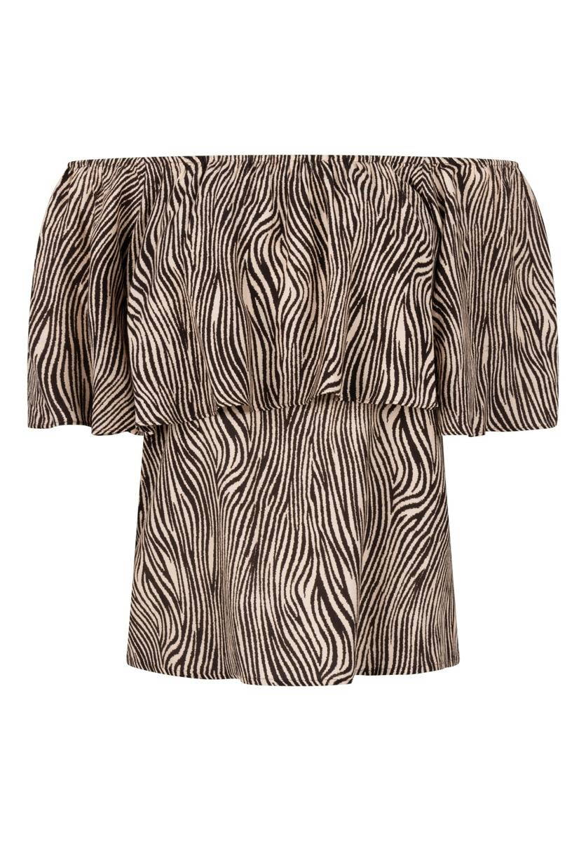 Aaiko Blouse TIANA VIS 523 Bruin 2