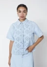 Sisters Point Blouse Elsana-Sh1 Blauw 1