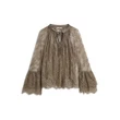 Summum Blouse 2s3510-12517 Taupe 2