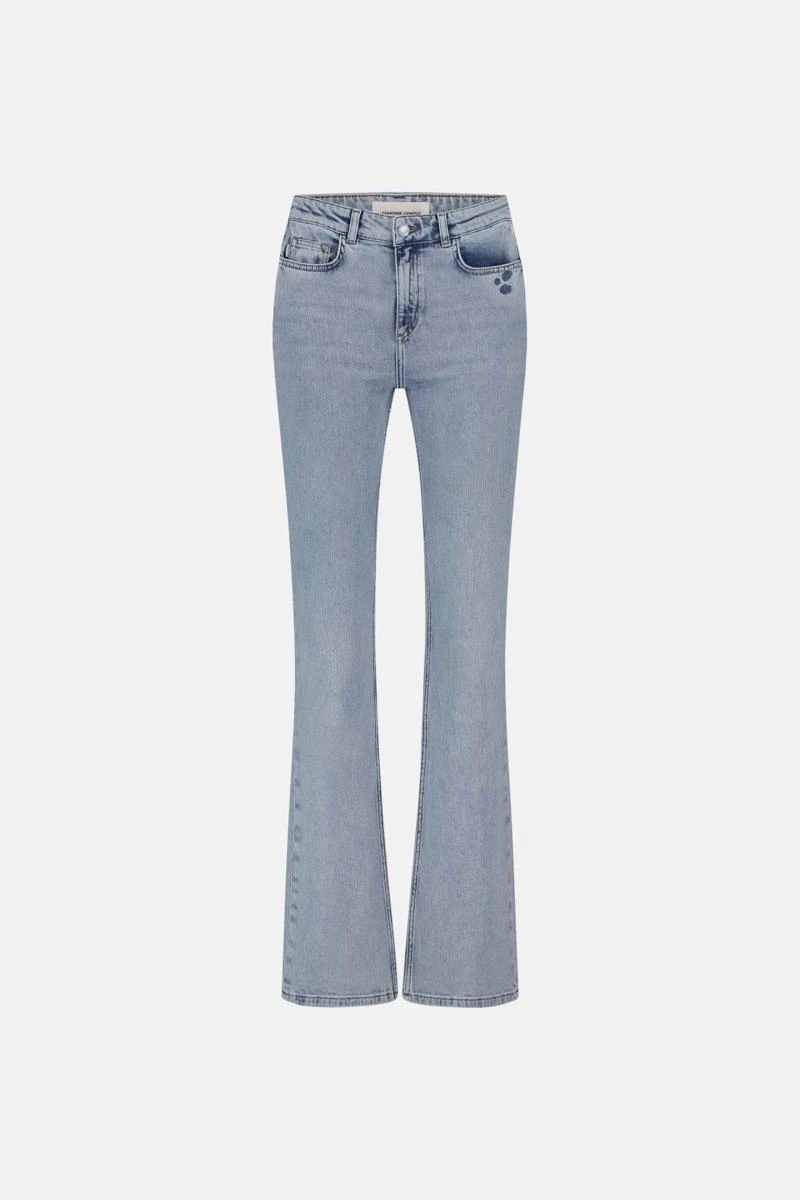 Fabienne Chapot Jeans Eva Flare Blauw 1
