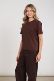 NUKUS T-Shirt NKF04012 Bruin 2