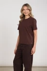 NUKUS T-Shirt NKF04012 Bruin 2