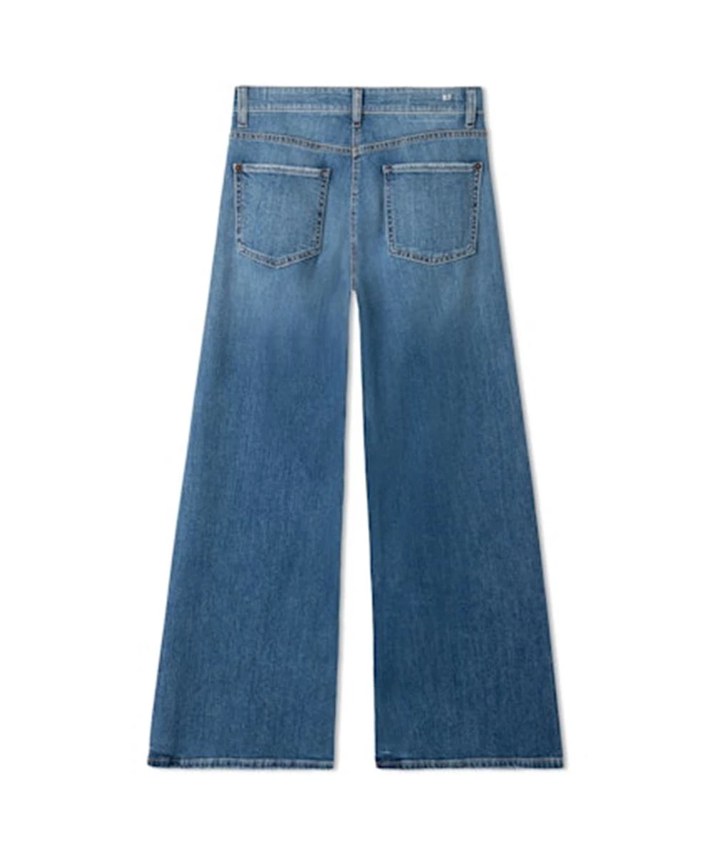 Cambio Jeans Palazzo Flare Blauw 4