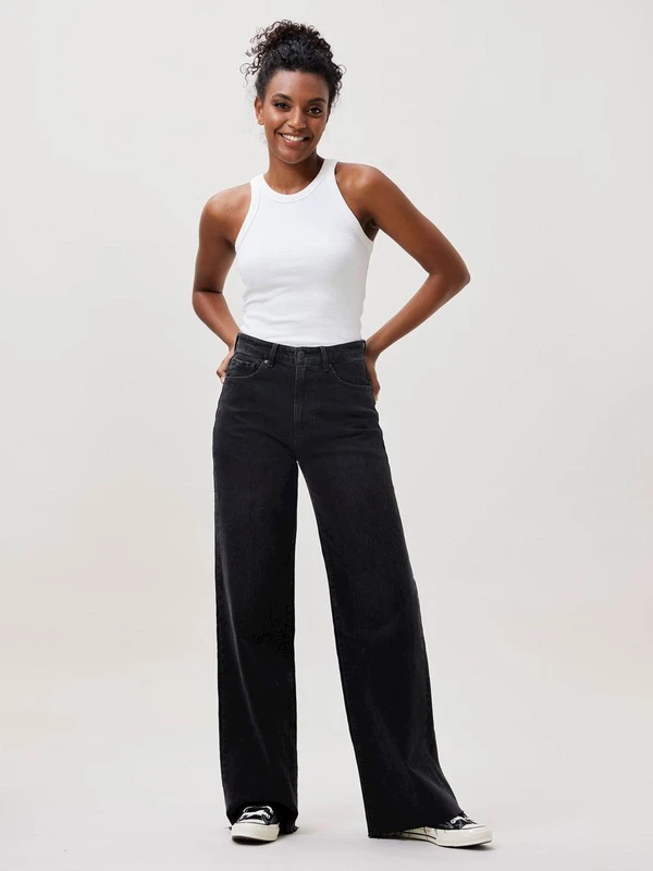 Catwalk Junkie Jeans Loose Zwart 1
