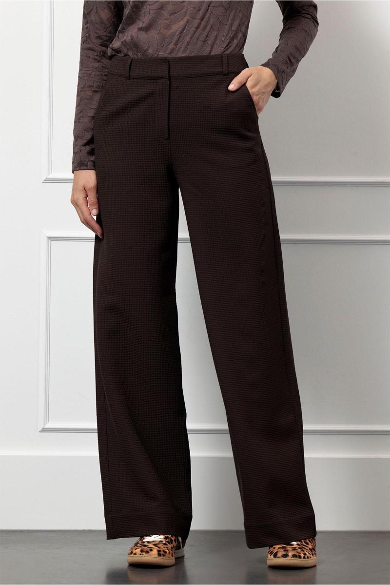 Studio Anneloes Pantalon Lexie Waffle Bruin 1