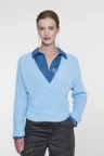 Geisha Trui 64512-10 Blauw 3