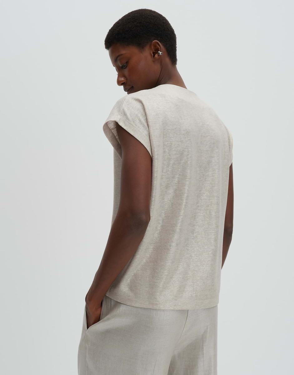 SOMEDAY T-Shirt Kevine Taupe 3