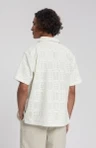 Law of the Sea Overhemd Siren Ajour Knitted Resort Off-White 3