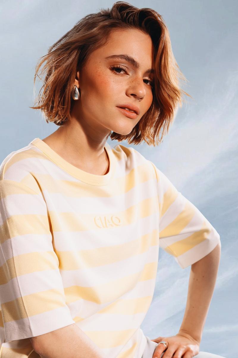 Monari T-Shirt 410126 Geel 6