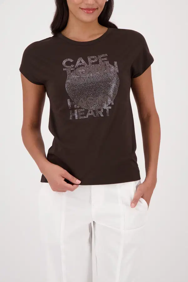 Monari T-Shirt 410156 Bruin 1