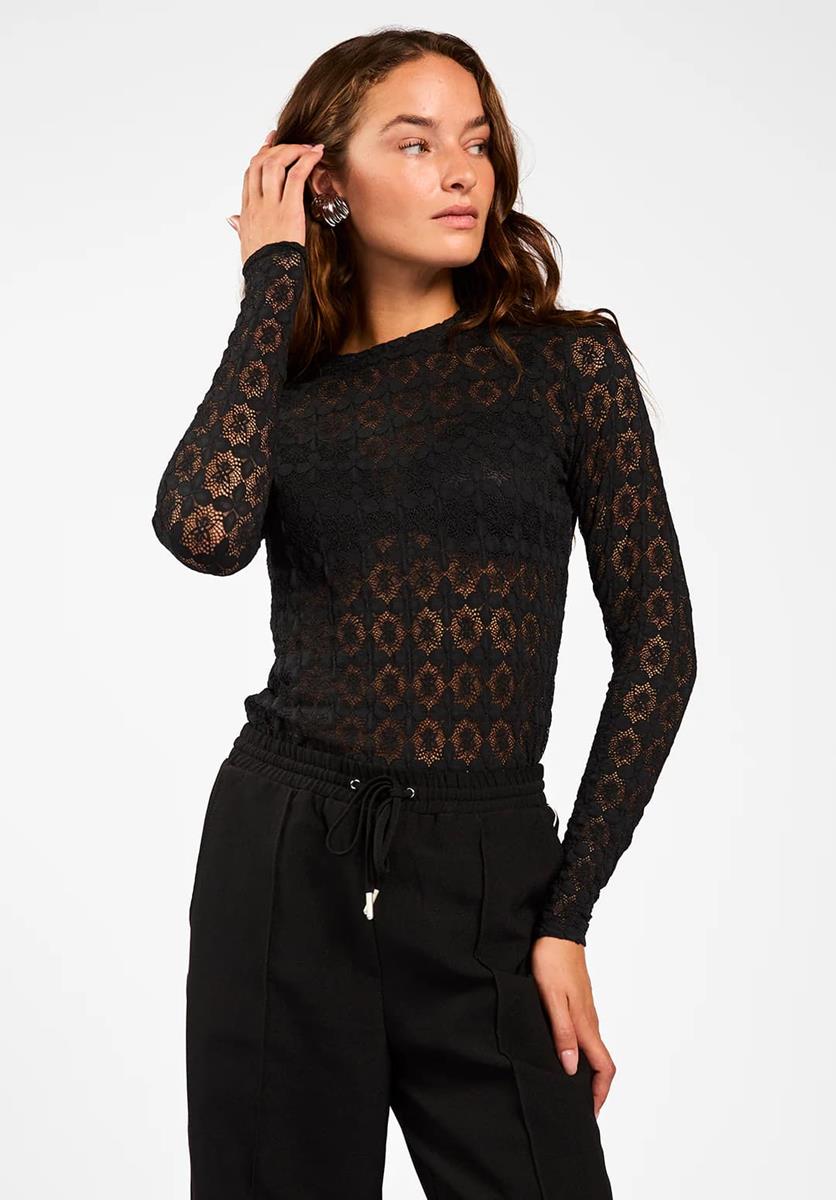 Aaiko Blouse MASON CO 155 Zwart 1