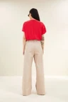 By-Bar Pantalon Benji Stripe Rood 3