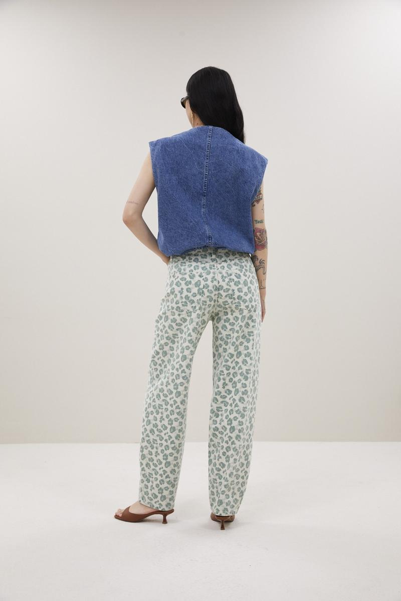 By-Bar Gilet Maggie Sleeveless Blauw 3