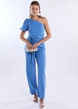 Freebird Jumpsuit Jossy Blauw 1