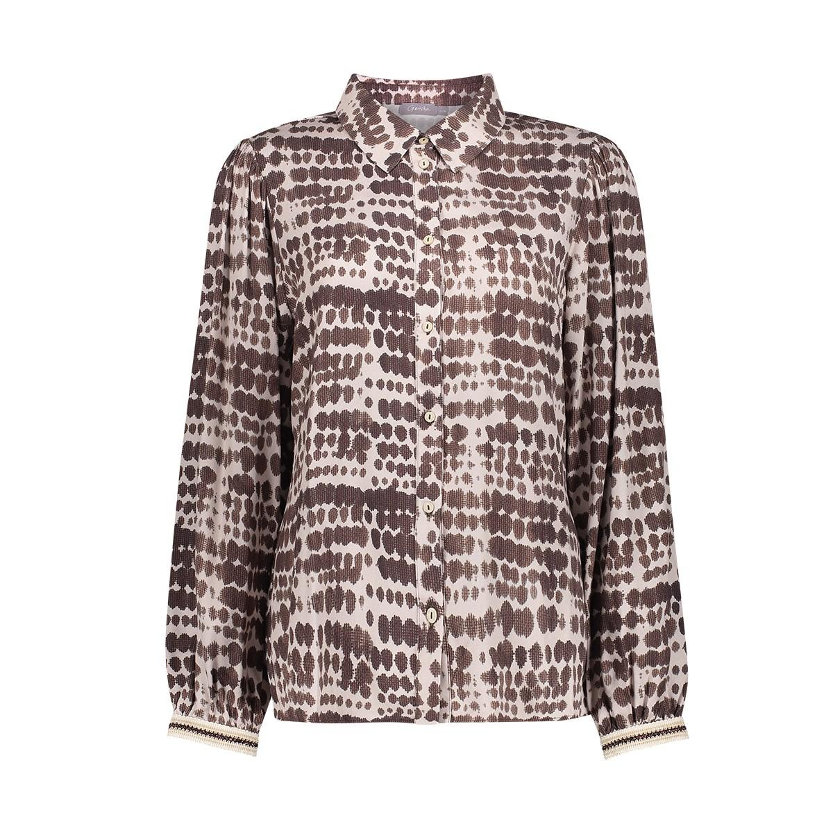Geisha Blouse 63696-20 Bruin 3