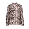 Geisha Blouse 63696-20 Bruin 3