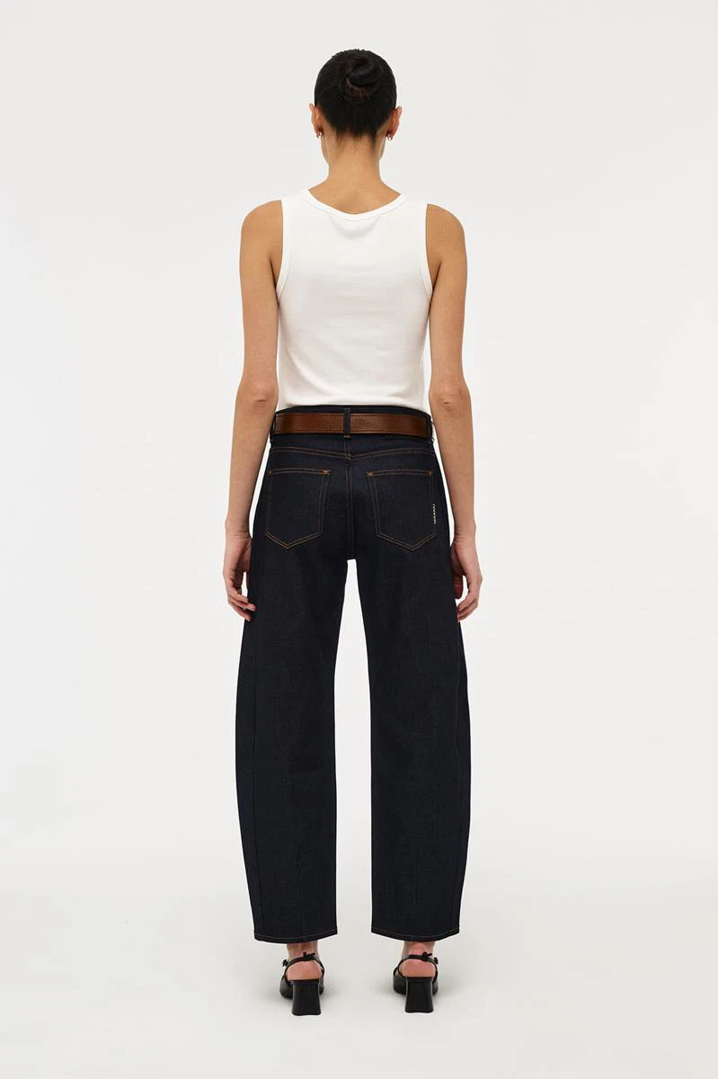 NEUW Denim Jeans Amber Barrel Blauw 2
