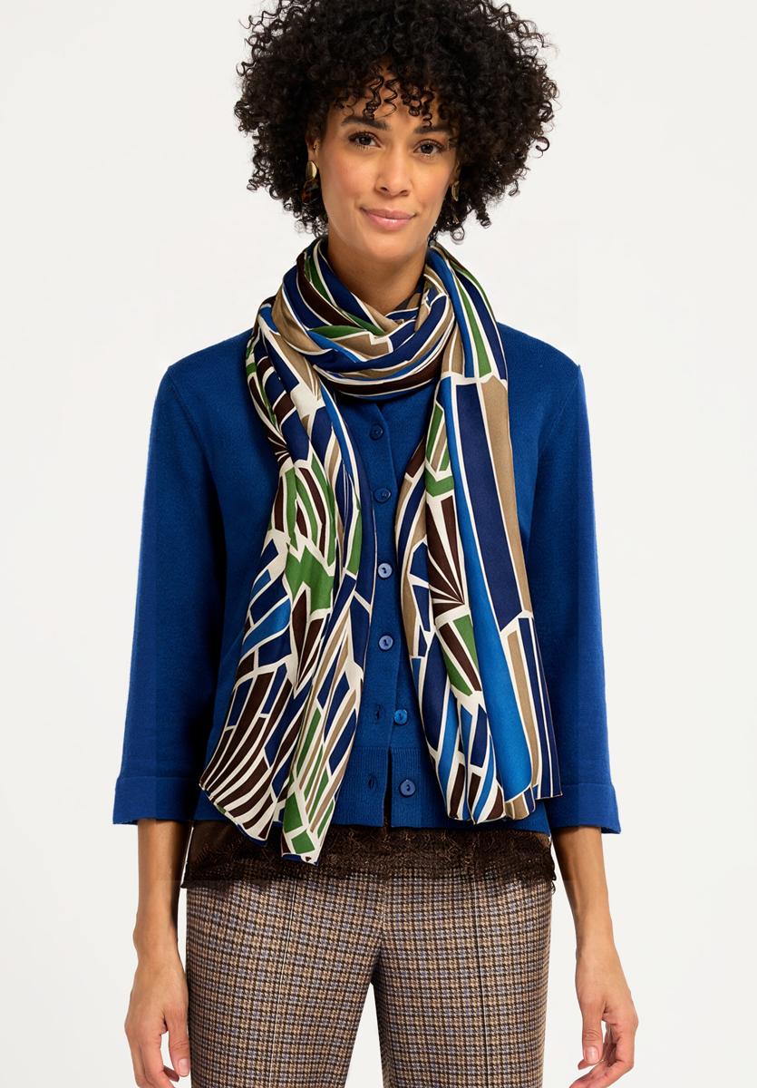 Bianca Sjaal 87510 Blauw 1