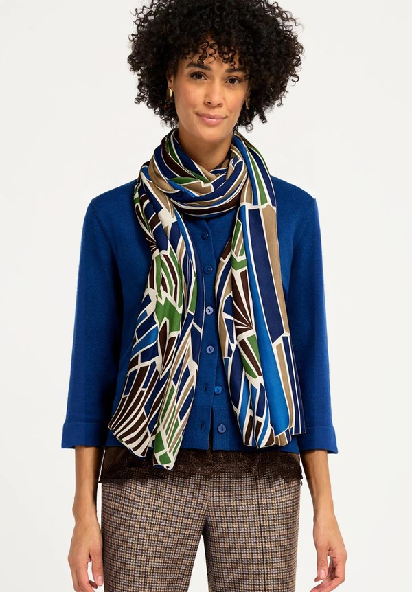 Bianca Sjaal 87510 Blauw 1