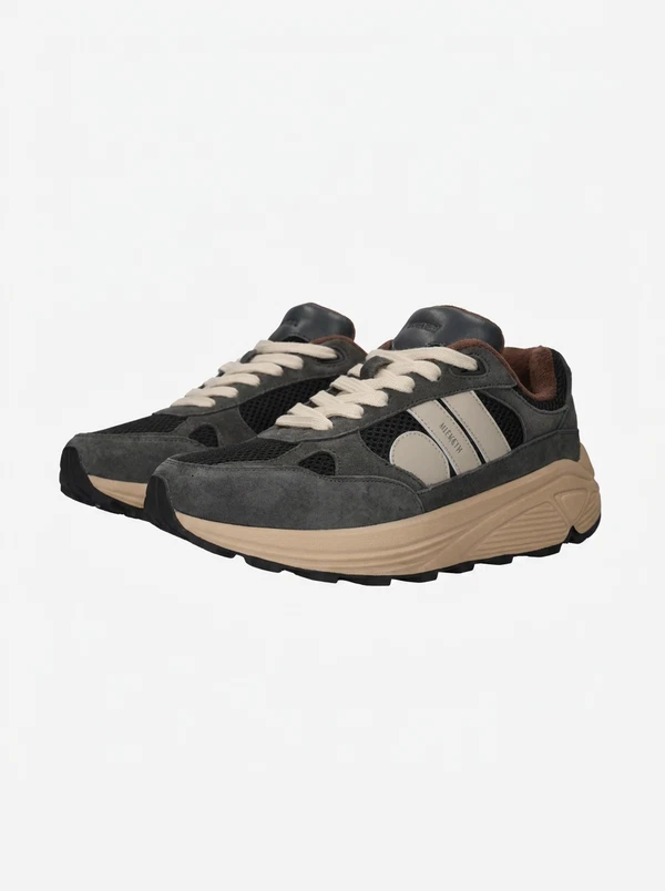 Blackstone Sneakers V Riley Grijs 1