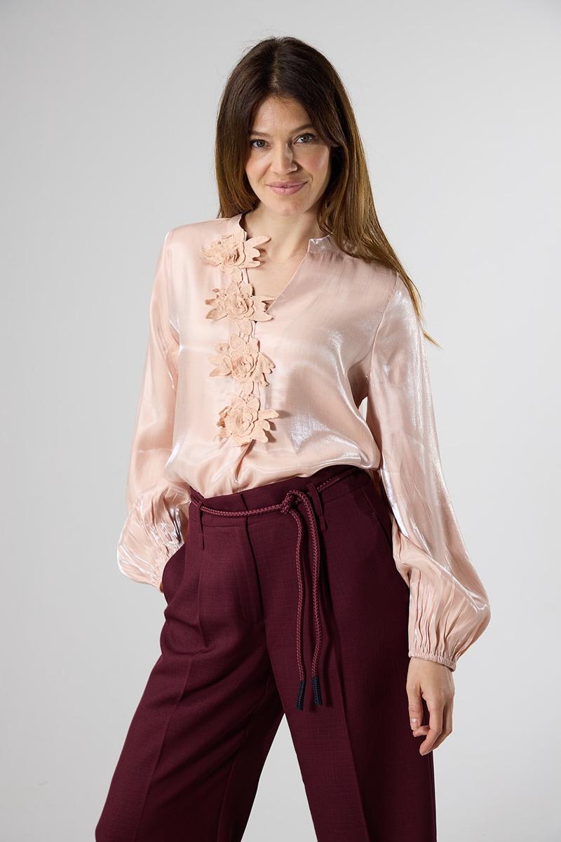 Label DOT Blouse 2621042 Roze 4