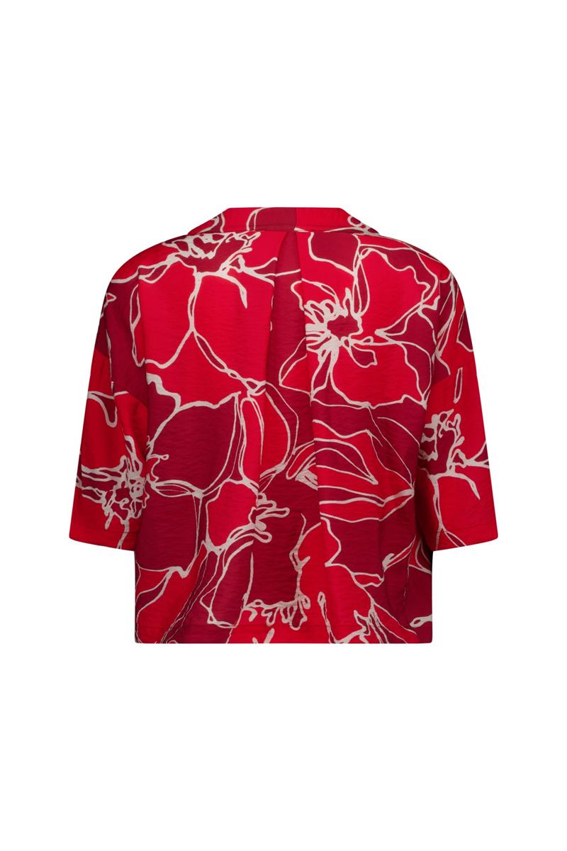 Studio Anneloes Blouse Eve Flower Rood 3