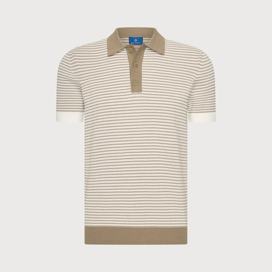 Blue Industry Polo KBIS26-M20 Taupe 2