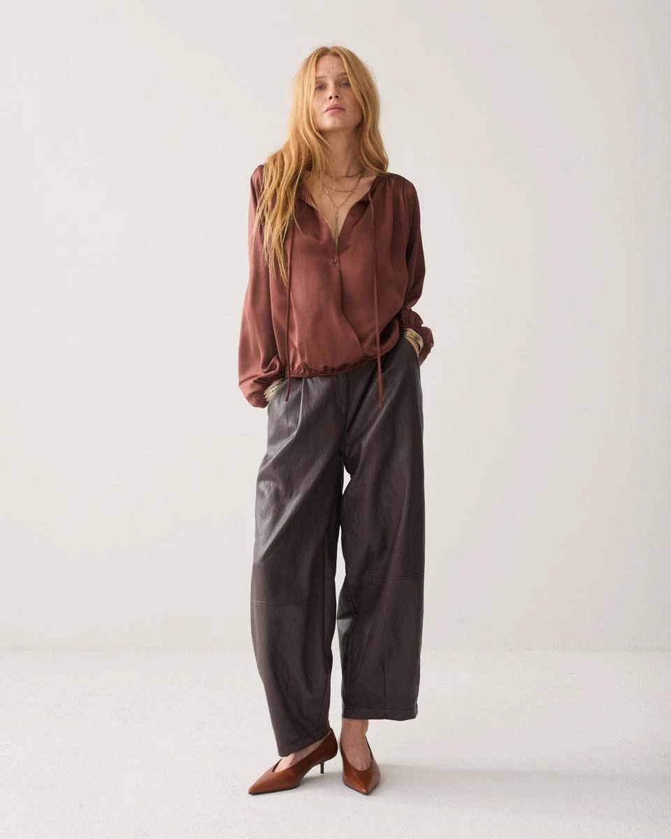 Summum Blouse 2s3552-12493 Bruin 6