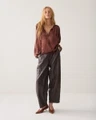 Summum Blouse 2s3552-12493 Bruin 6