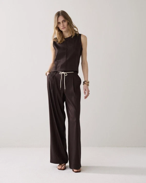 Summum Pantalon 4s2953-11780 Bruin 1