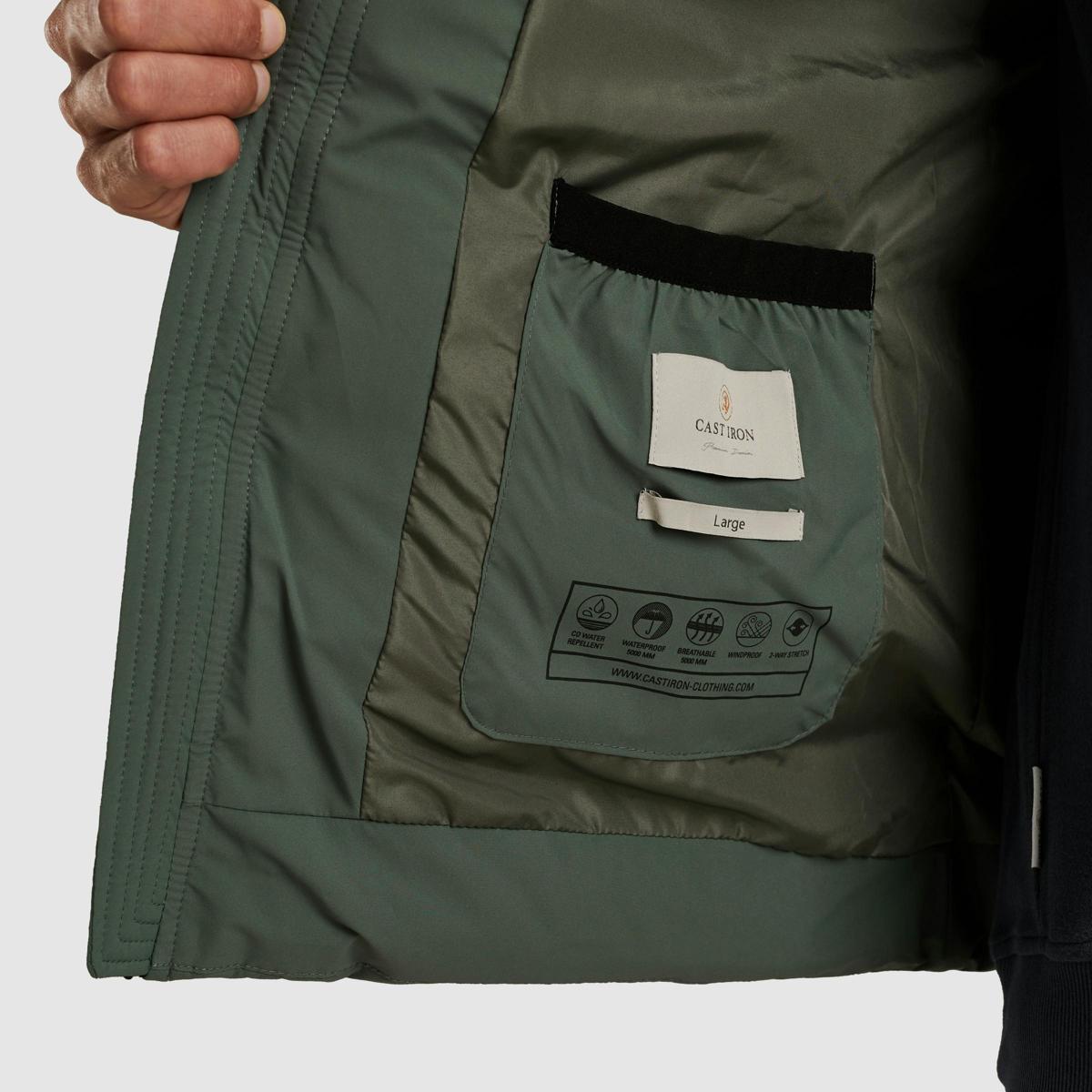 Cast Iron Jas CJA2509145 Groen 5