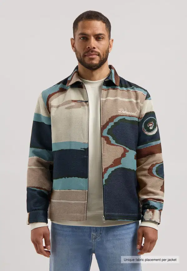 Dstrezzed Overshirt Carter Blauw 1