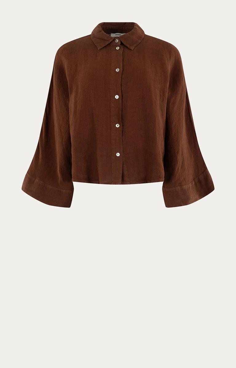 Anna Blouse 32A05-03766 Bruin 1