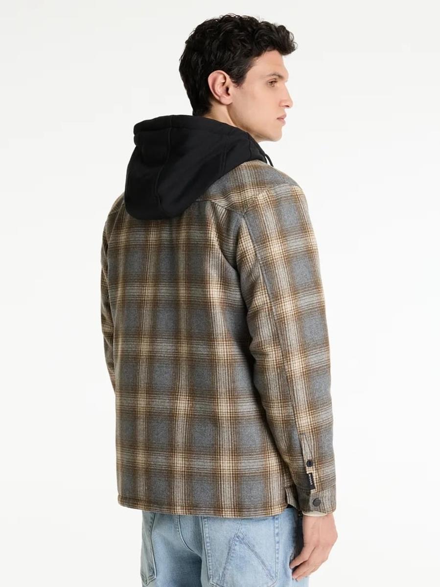 CHASIN Overshirt Stark Bruin 3