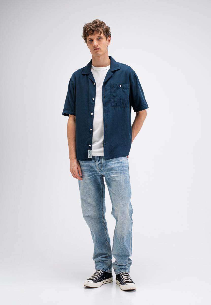 Butcher of Blue Overhemd M2614063 Blauw 3