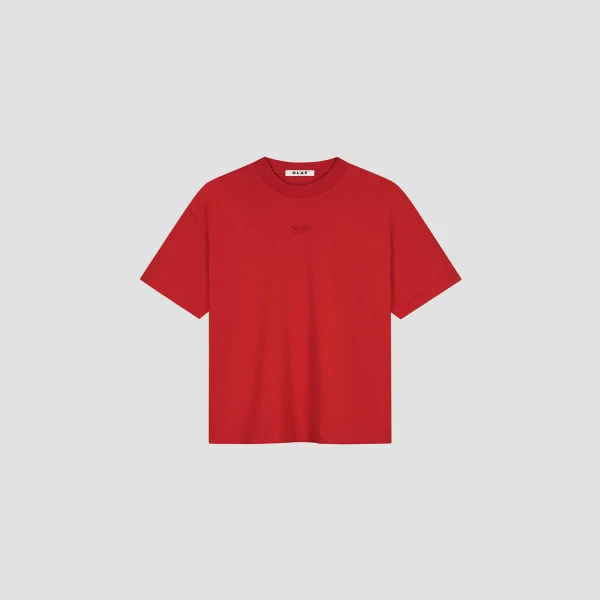 OLAF T-Shirt W260102 Rood 1