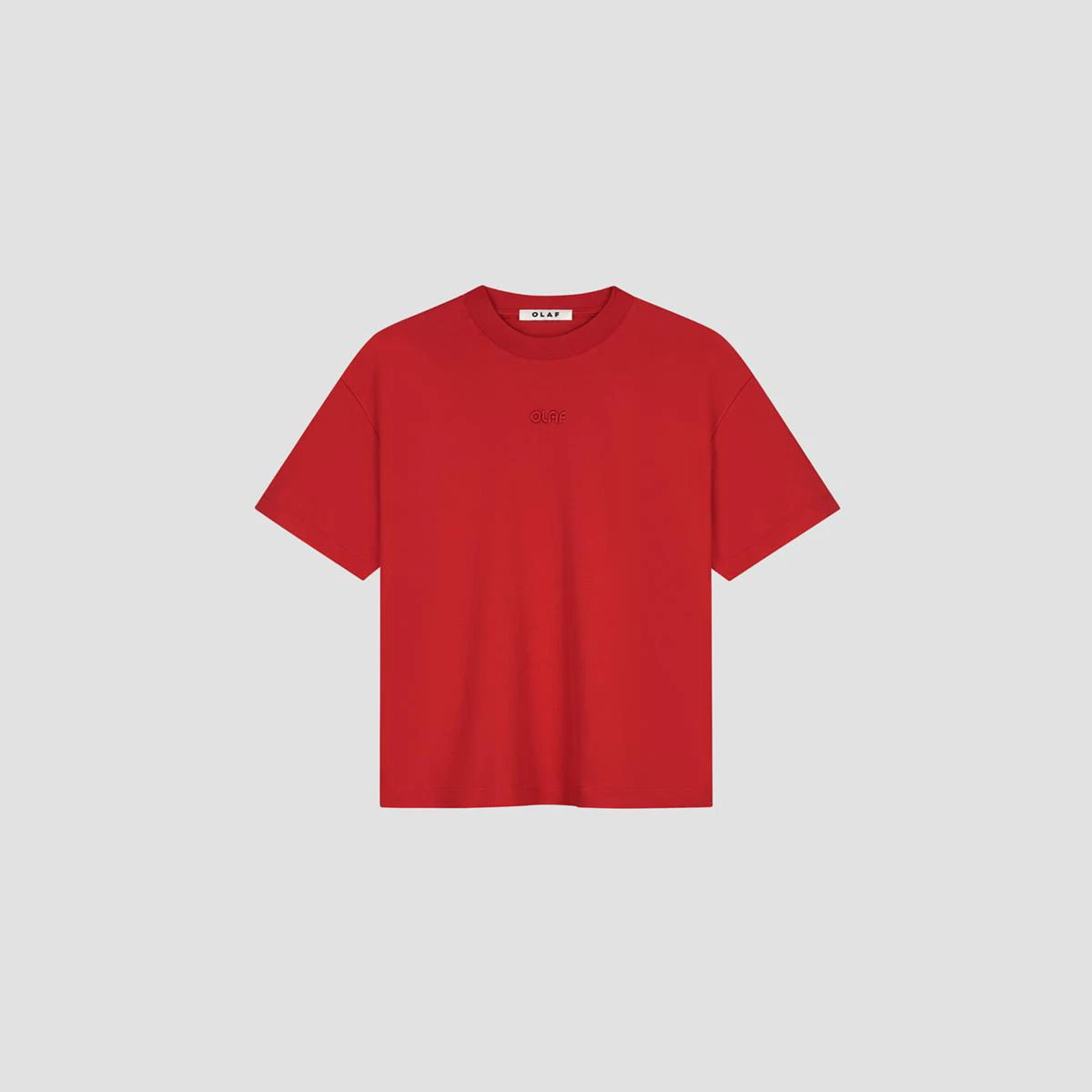 OLAF T-Shirt W260102 Rood 1