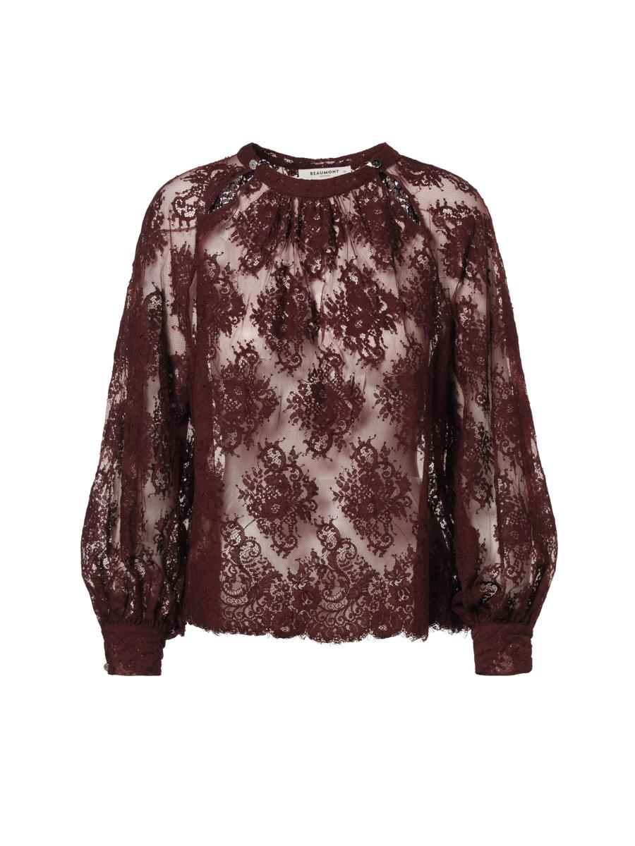 Beaumont Collectie Blouse Caroline Rood 2