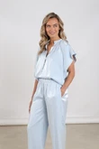 NUKUS Blouse Taylor Blauw 6