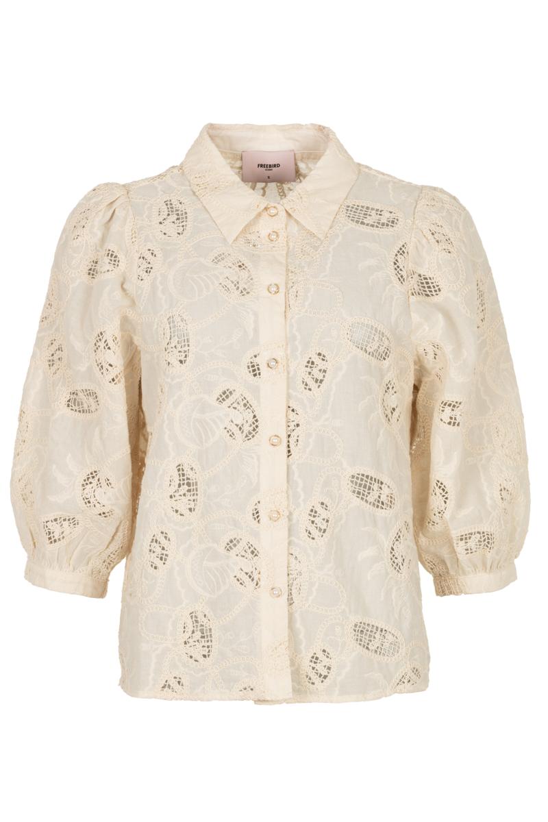 Freebird Blouse Baudine Off-White 2