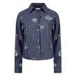 NUKUS Blouse Tessa Blauw 2