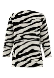 Frank Walder Blouse NOS726423 Zwart 2